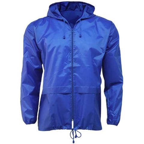 XL, Red Mens 100% Waterproof Showerproof Kagoul Jacket Rain Coat Kagool extended hood 
